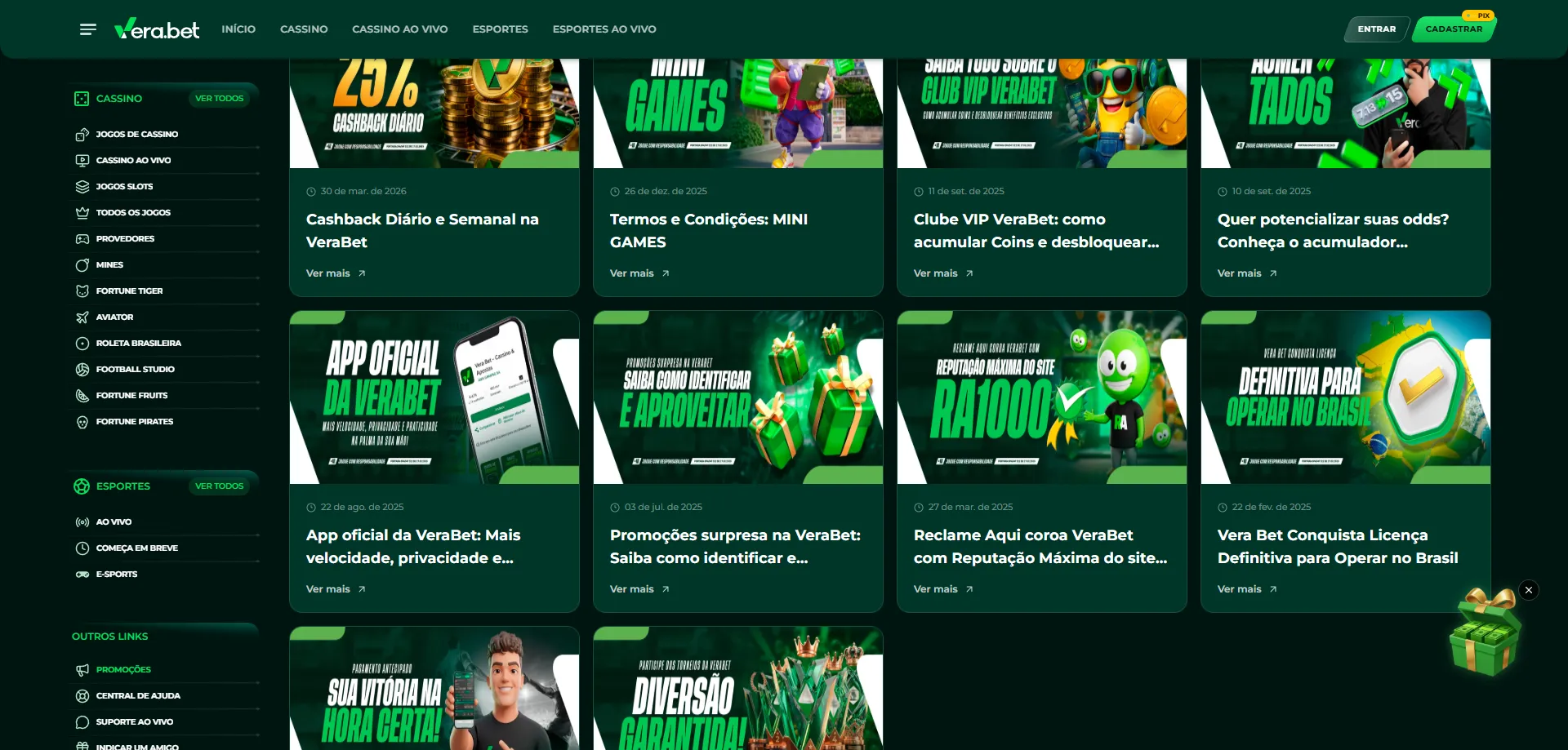 Verabet bônus de boas-vindas e promoções exclusivas para jogadores BR